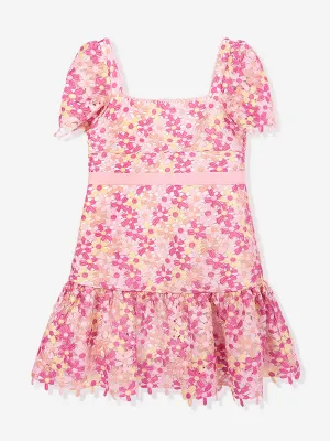Marlo Girls Pixie Besticktes Kleid in Mehrfarben