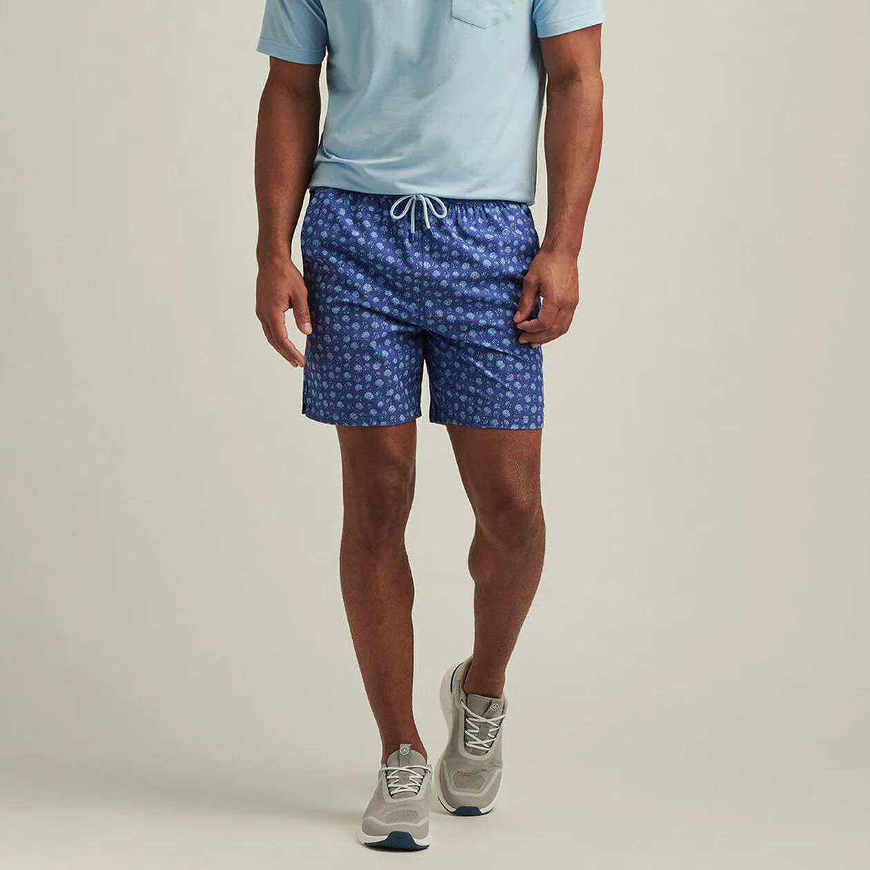 Herren Peter Millar Peter Millar Herren 7-Zoll Hatteras Har Badeshorts - Ozeanblau