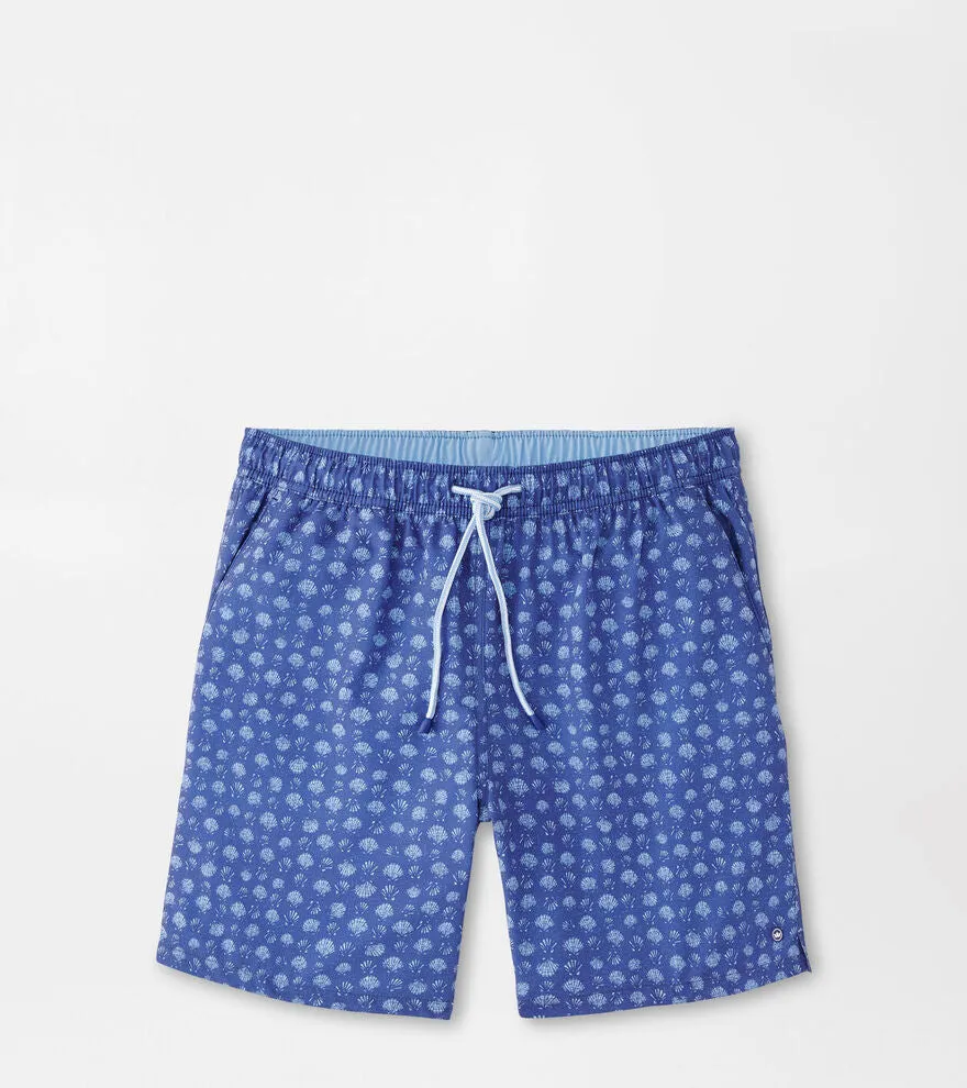 Herren Peter Millar Peter Millar Herren 7-Zoll Hatteras Har Badeshorts - Ozeanblau