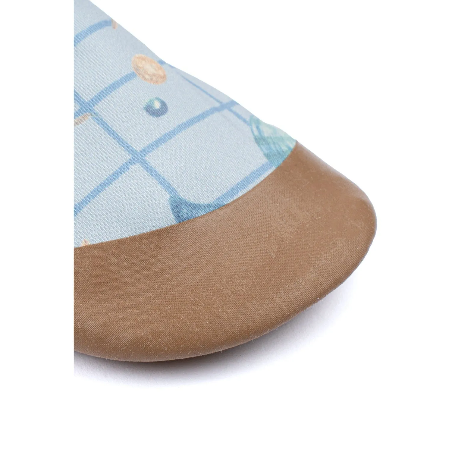 Mikk-Line Verblasste Denim AOP Badeschuhe Baby/Kinder_Mikk-Line