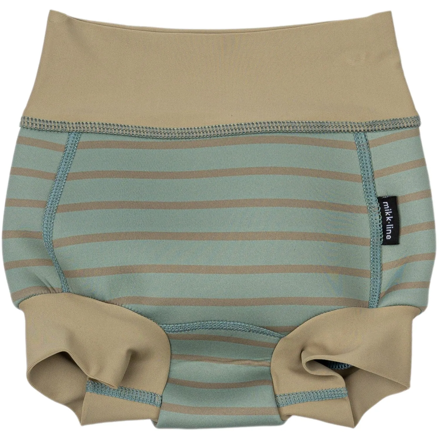 Mikk-Line Green Bay AOP Baby Schwimmhose Recycelt Babykids_Mikk-Line