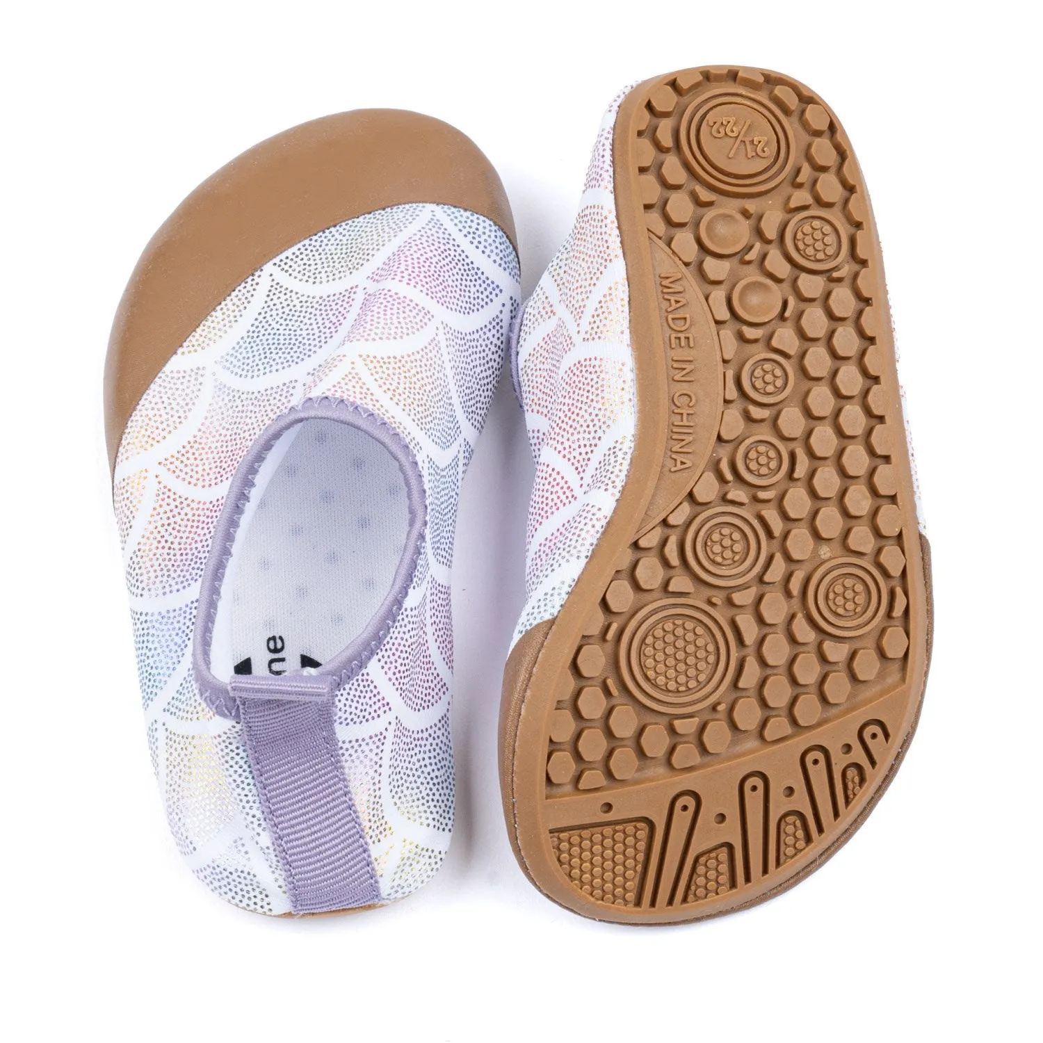 Mikk-Line Lavendel Aura AOP Badeschuh Baby/Kinder_Mikk-Line