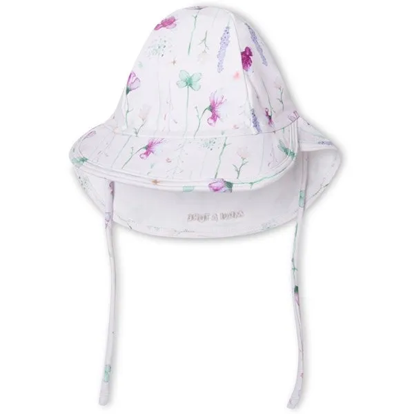 MINI A TURE Gustas Bedruckte UV50  Sonnenhut Schwebende Blumen Baby/Kinder_Mini-A-Ture