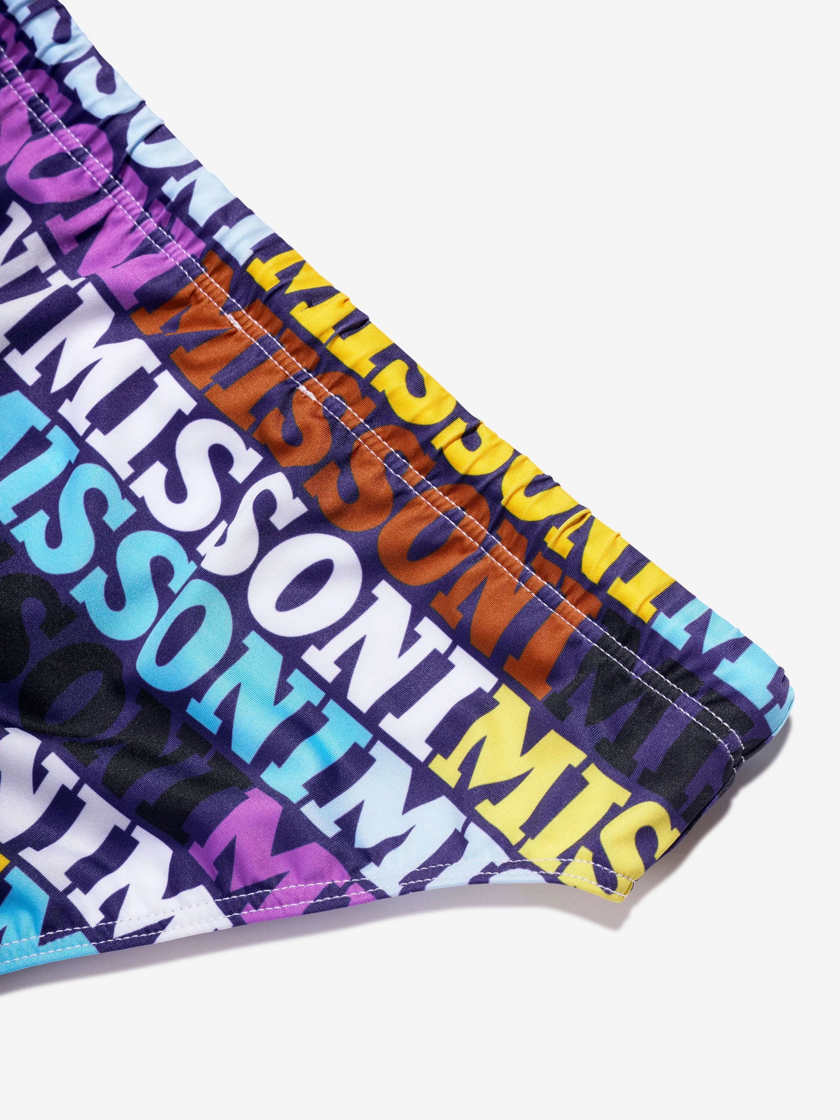 Missoni Boys Logo Badehose in Multicolor