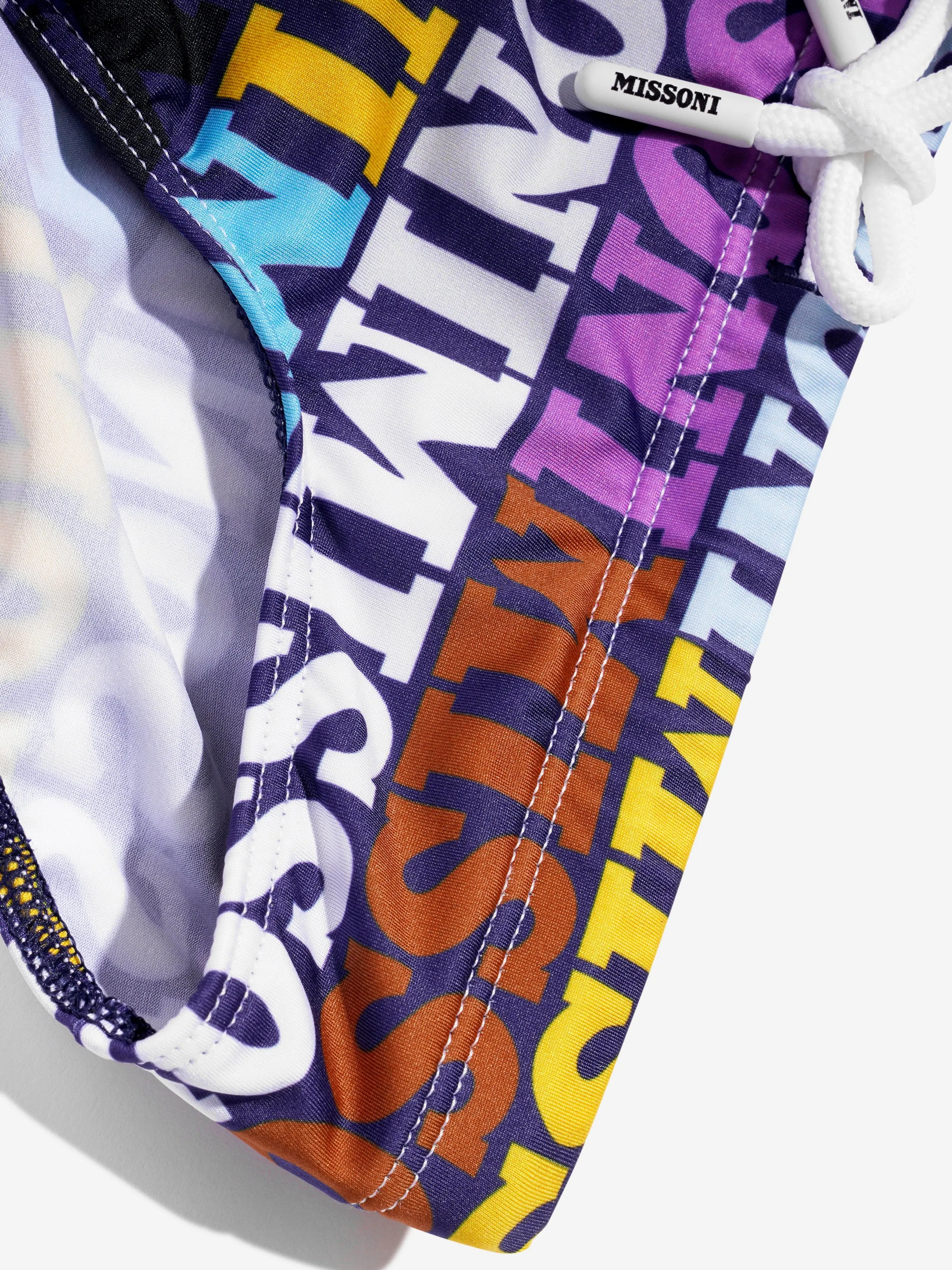 Missoni Boys Logo Badehose in Multicolor