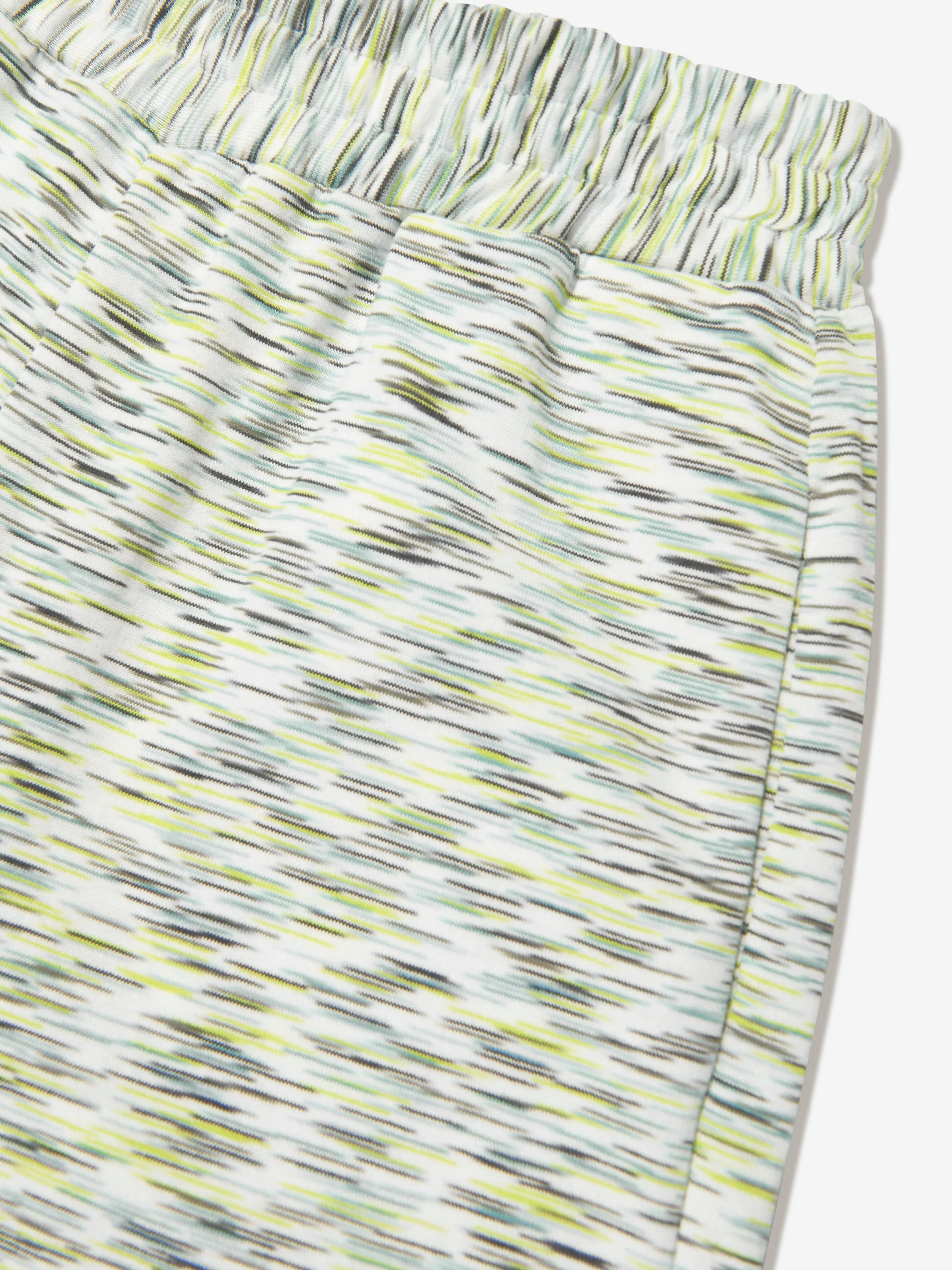 Missoni Jungen Space Dye Shorts in Grün