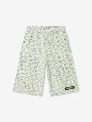 Missoni Jungen Space Dye Shorts in Grün