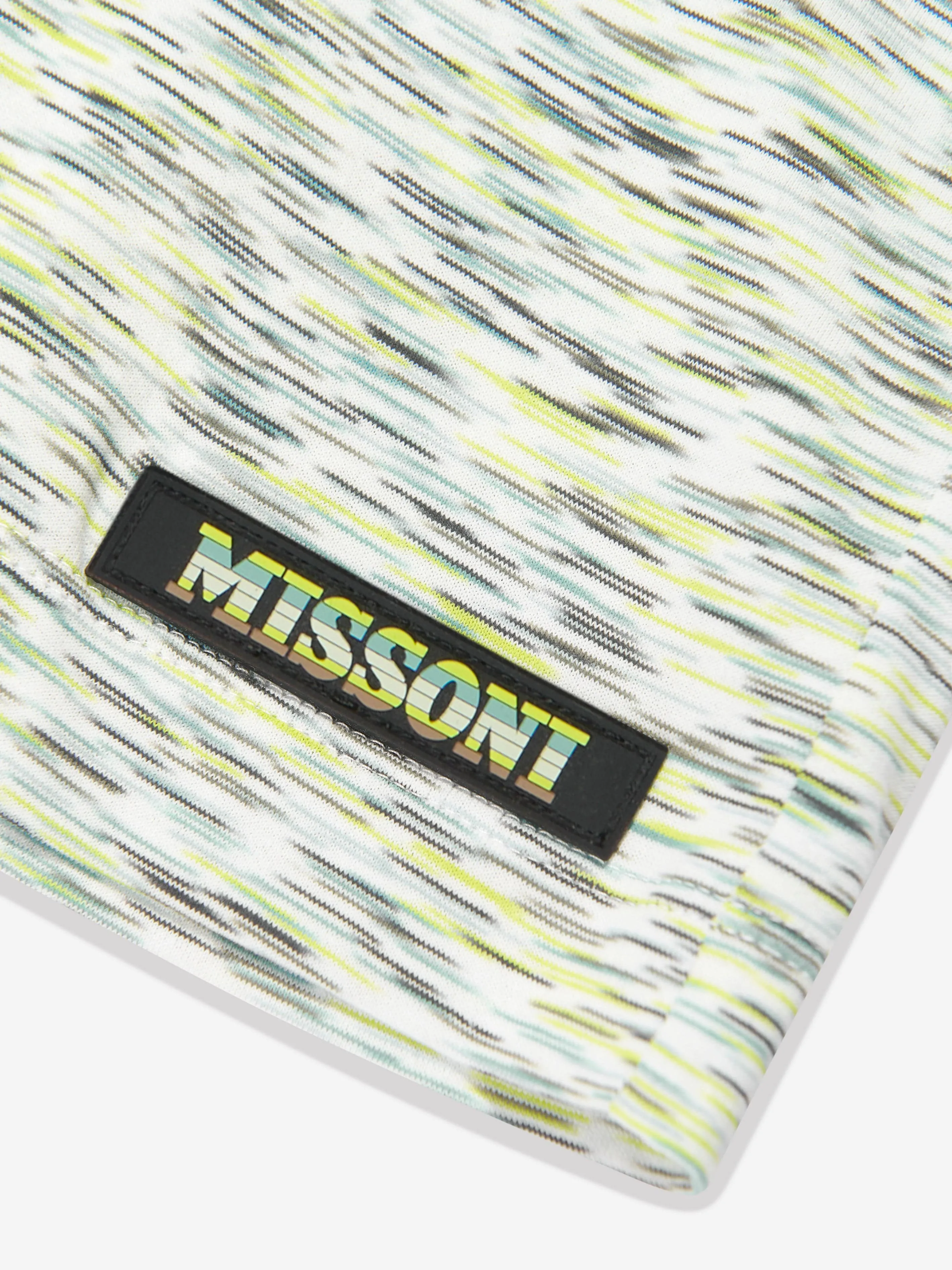 Missoni Jungen Space Dye Shorts in Grün