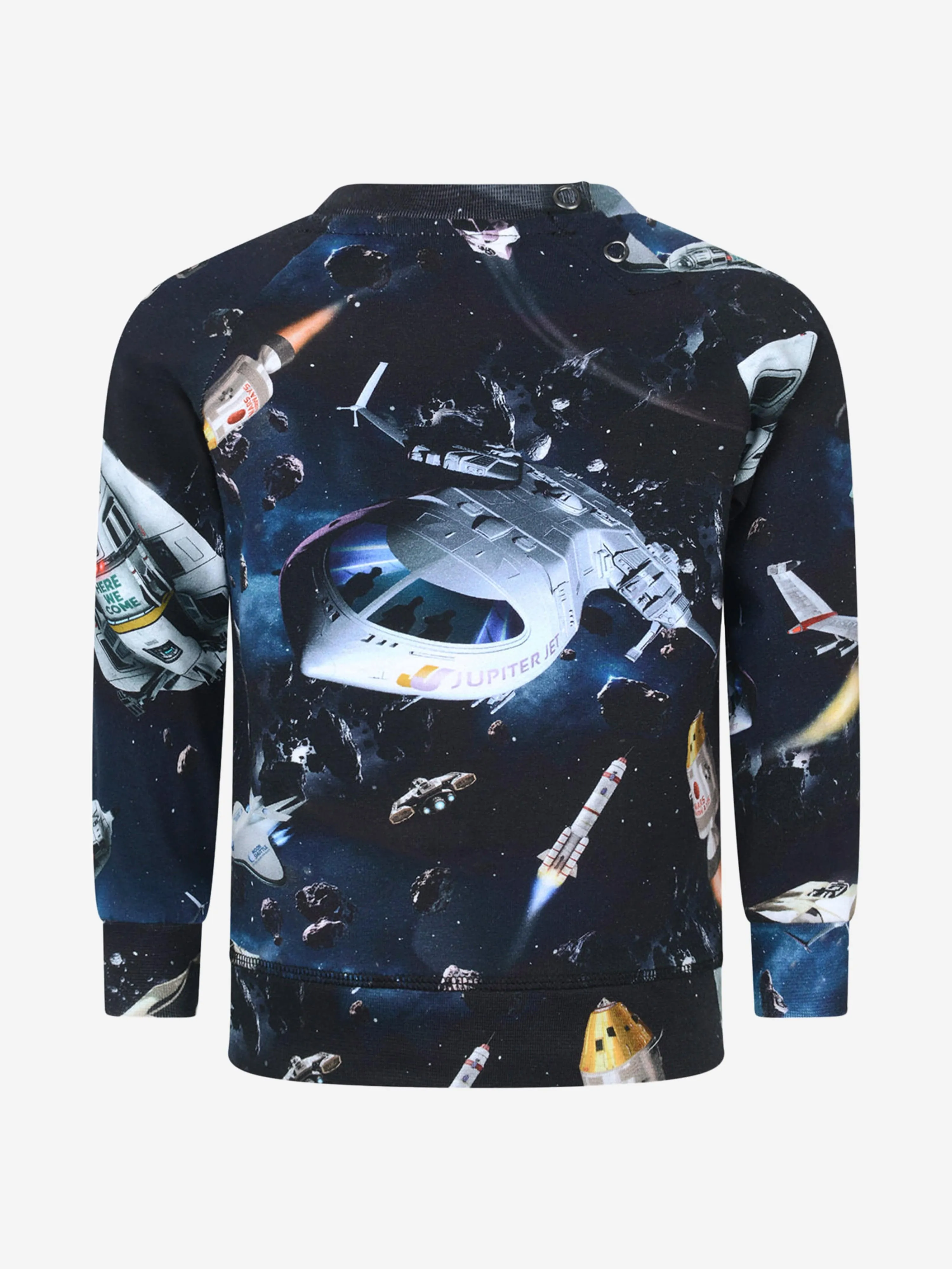 Molo Baby Boys Sweater mit Weltraum-Print