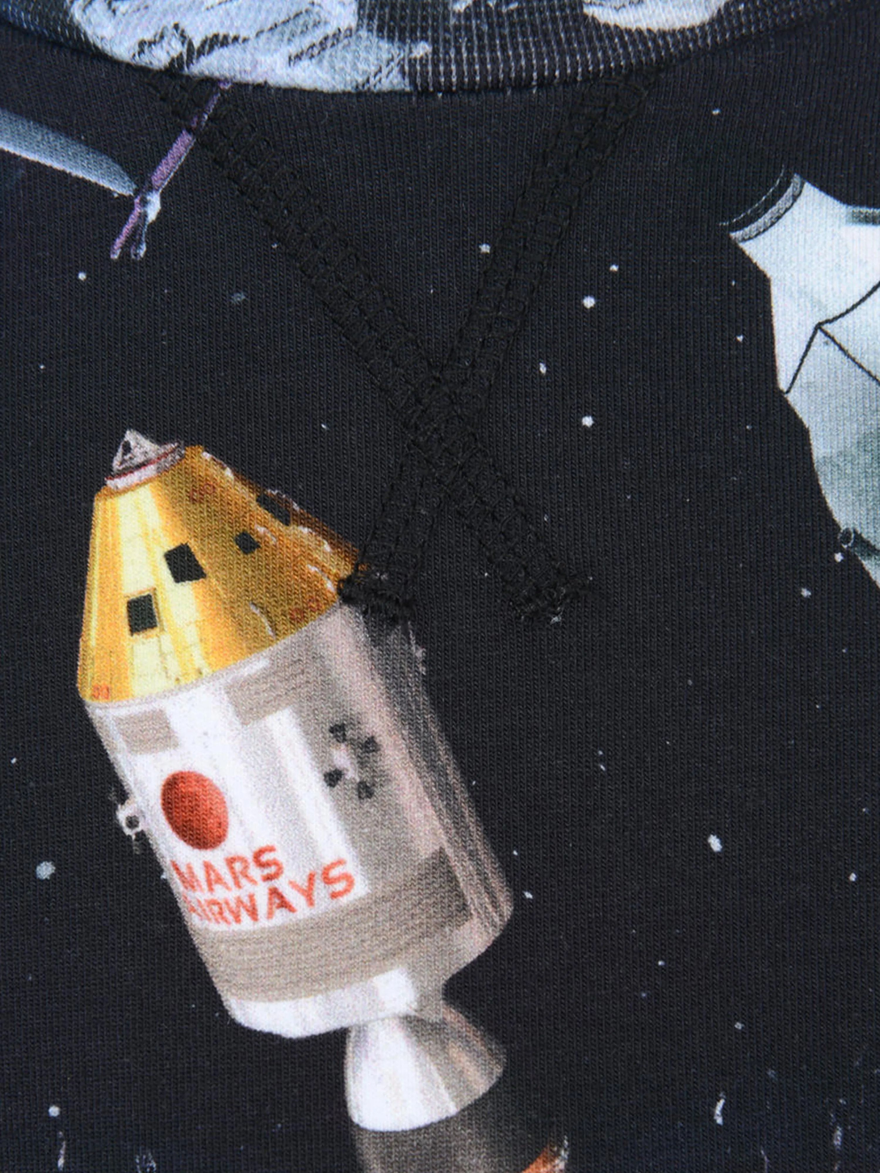 Molo Baby Boys Sweater mit Weltraum-Print