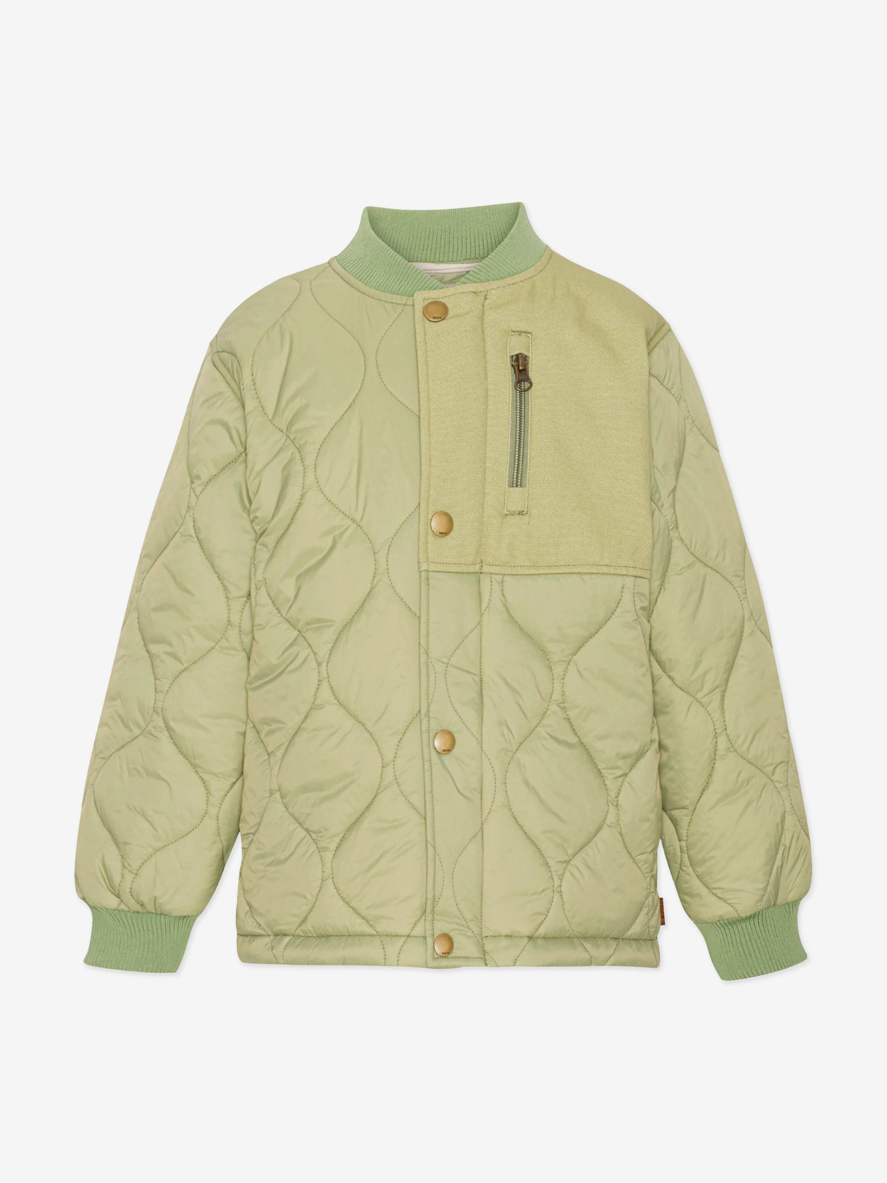 Molo Boys Steppjacke in Grün