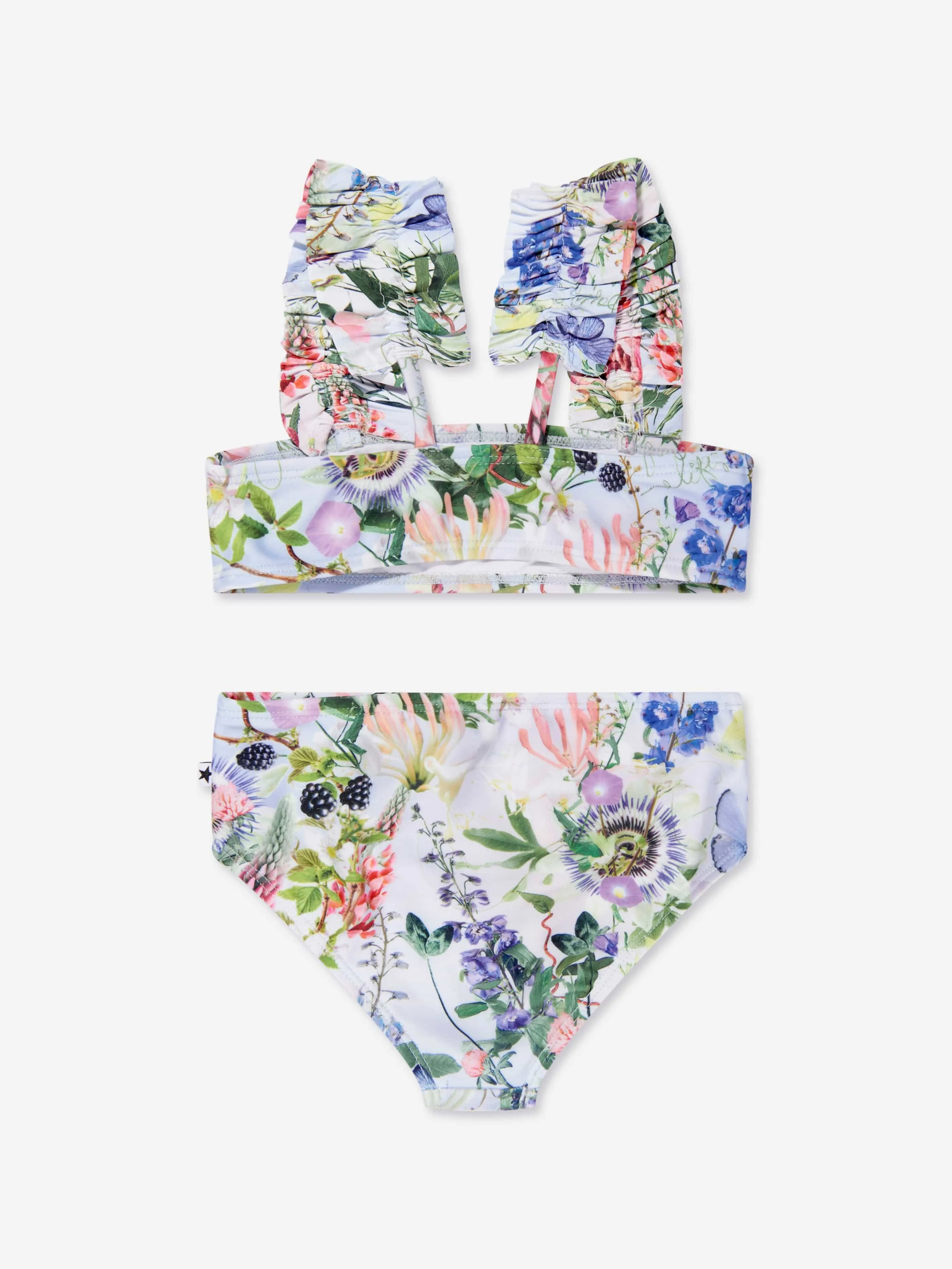 Molo Girls Bikini mit Blumenmuster in Mehrfarben