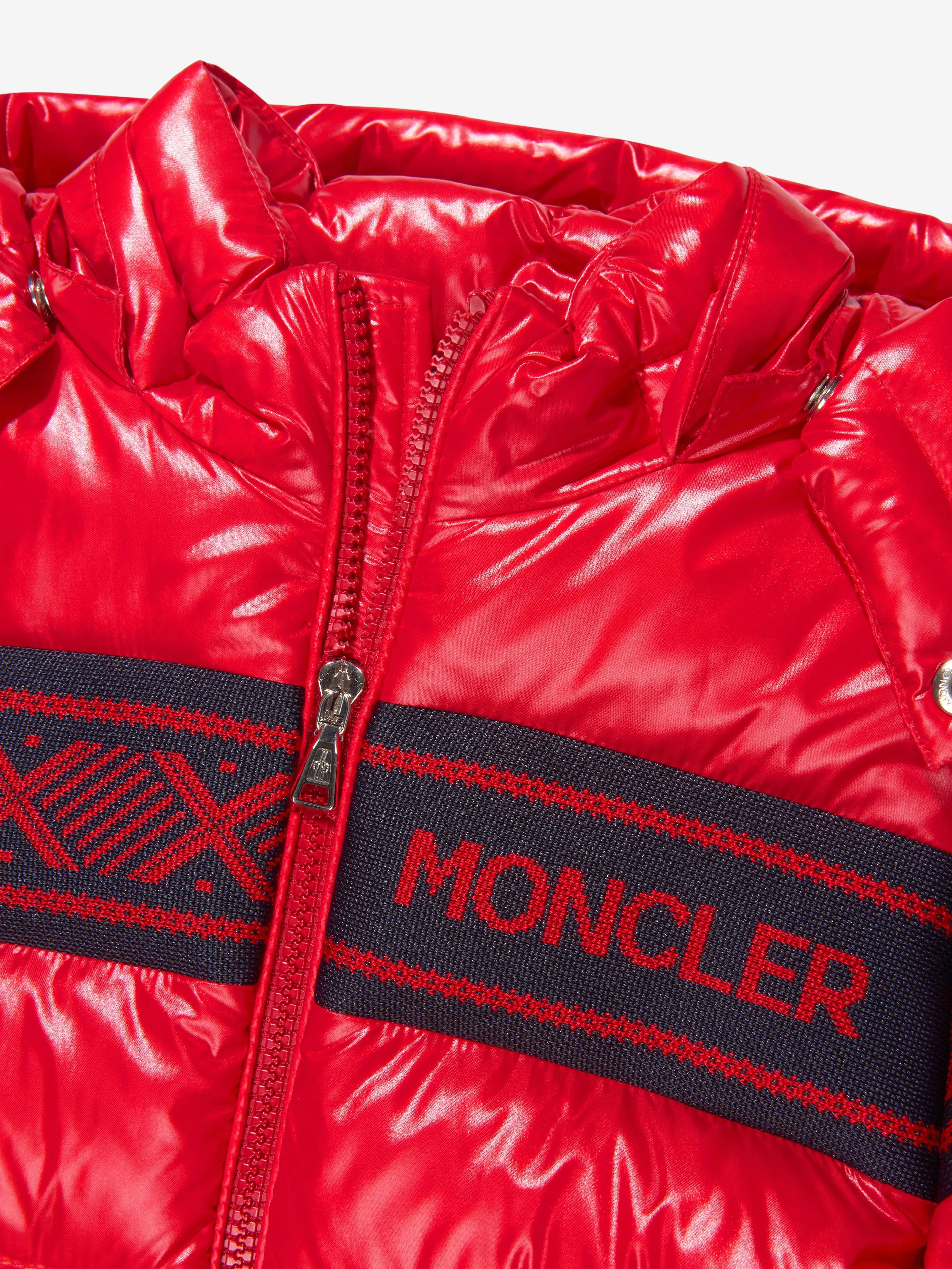 Moncler Enfant Jungen Daunengefütterte Holmi Jacke