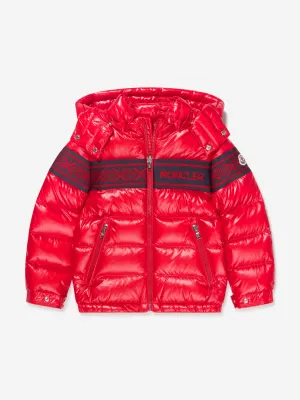 Moncler Enfant Jungen Daunengefütterte Holmi Jacke