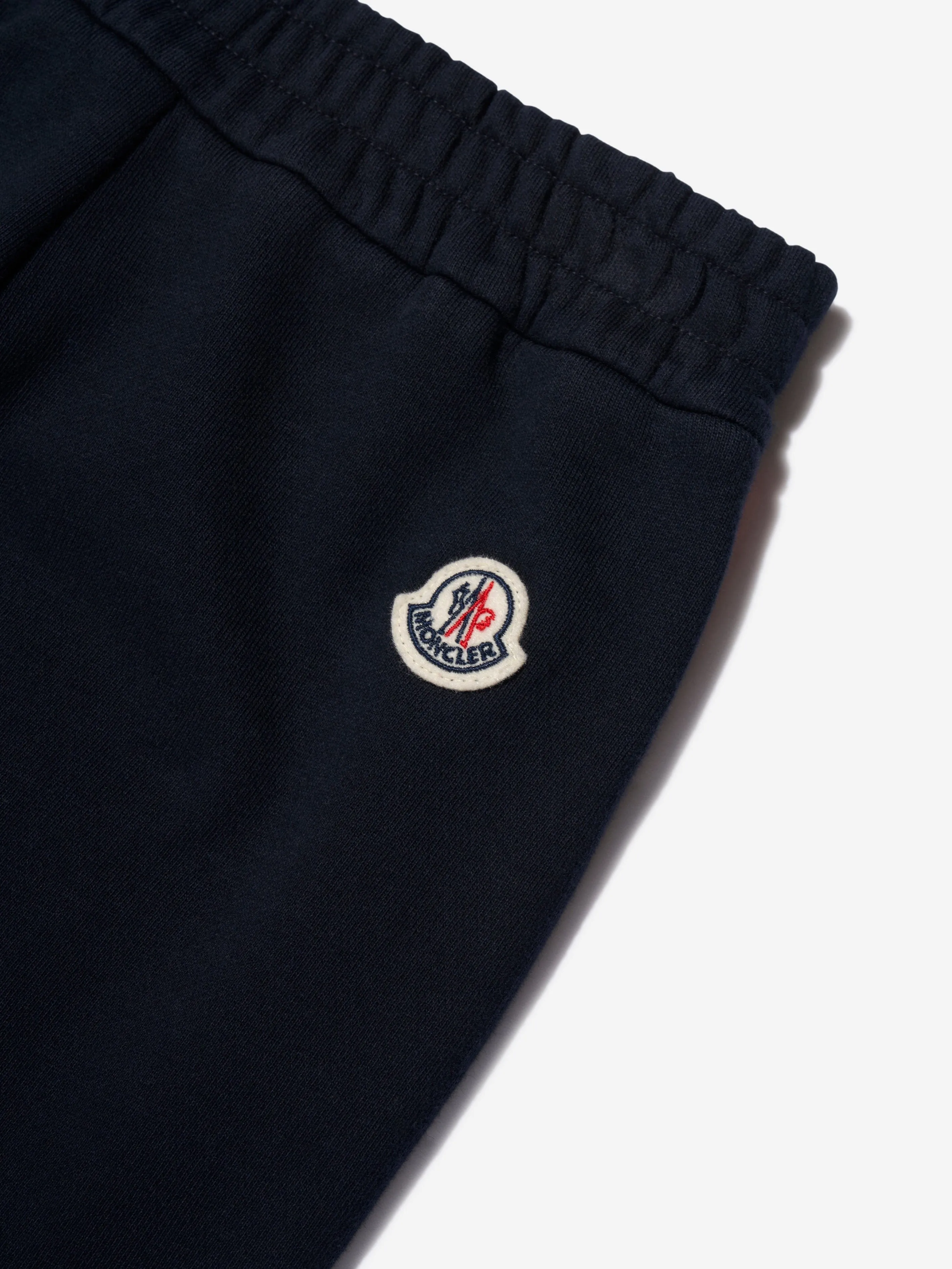 Moncler Enfant Jogginghose für Jungen mit Logo in Marineblau