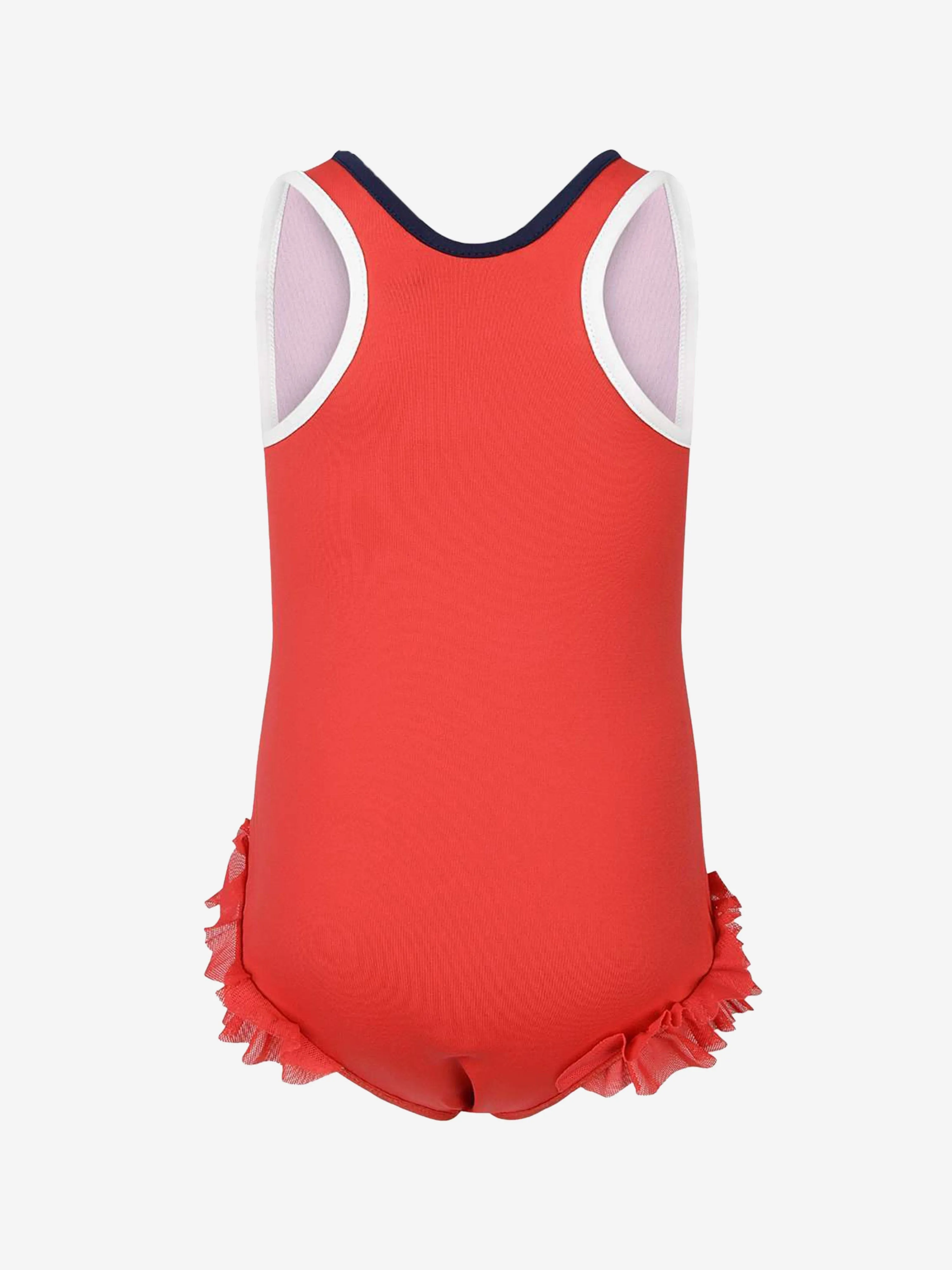 Moncler Enfant Mädchen Logo Badeanzug