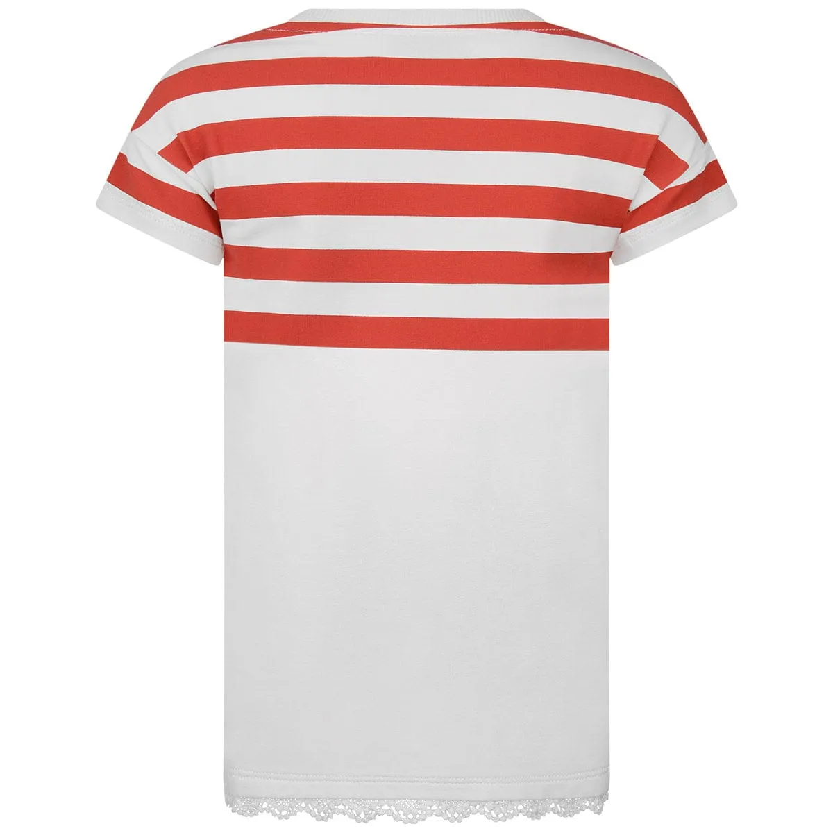 Moncler Enfant Mädchen Gestreiftes Kleid