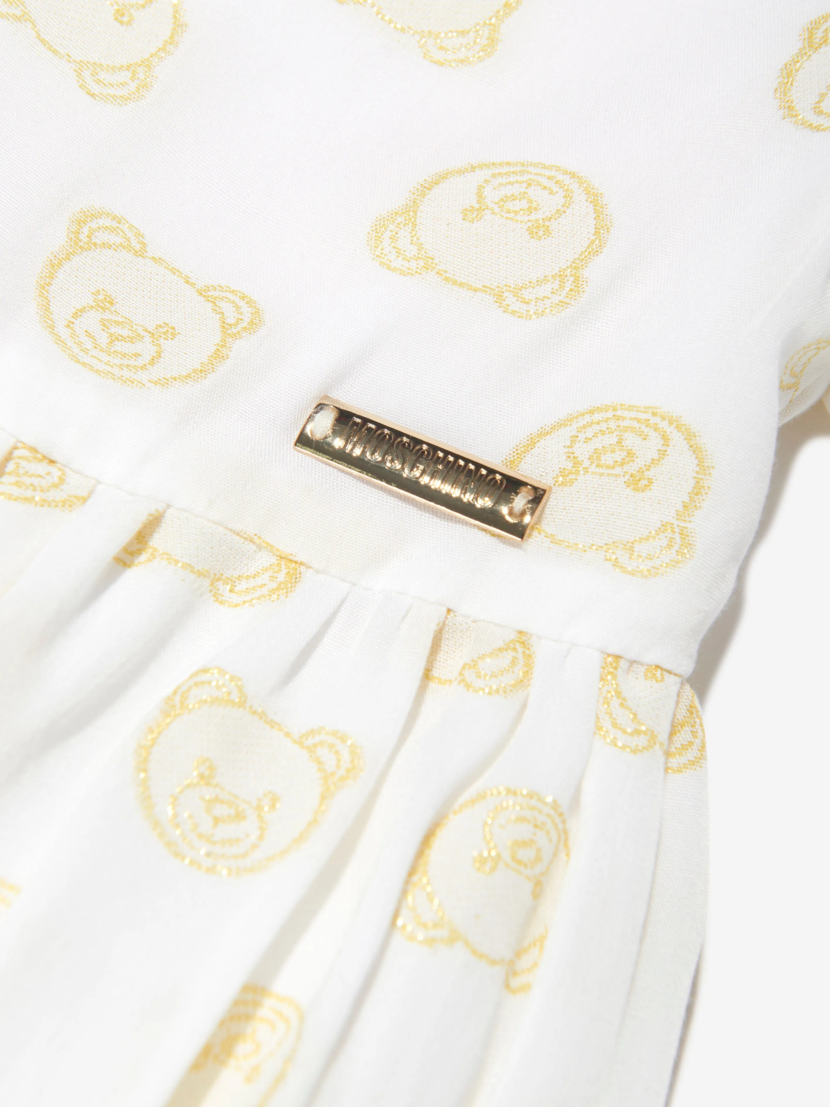 Moschino Mädchen Teddy Kopfschmuck in Weiß