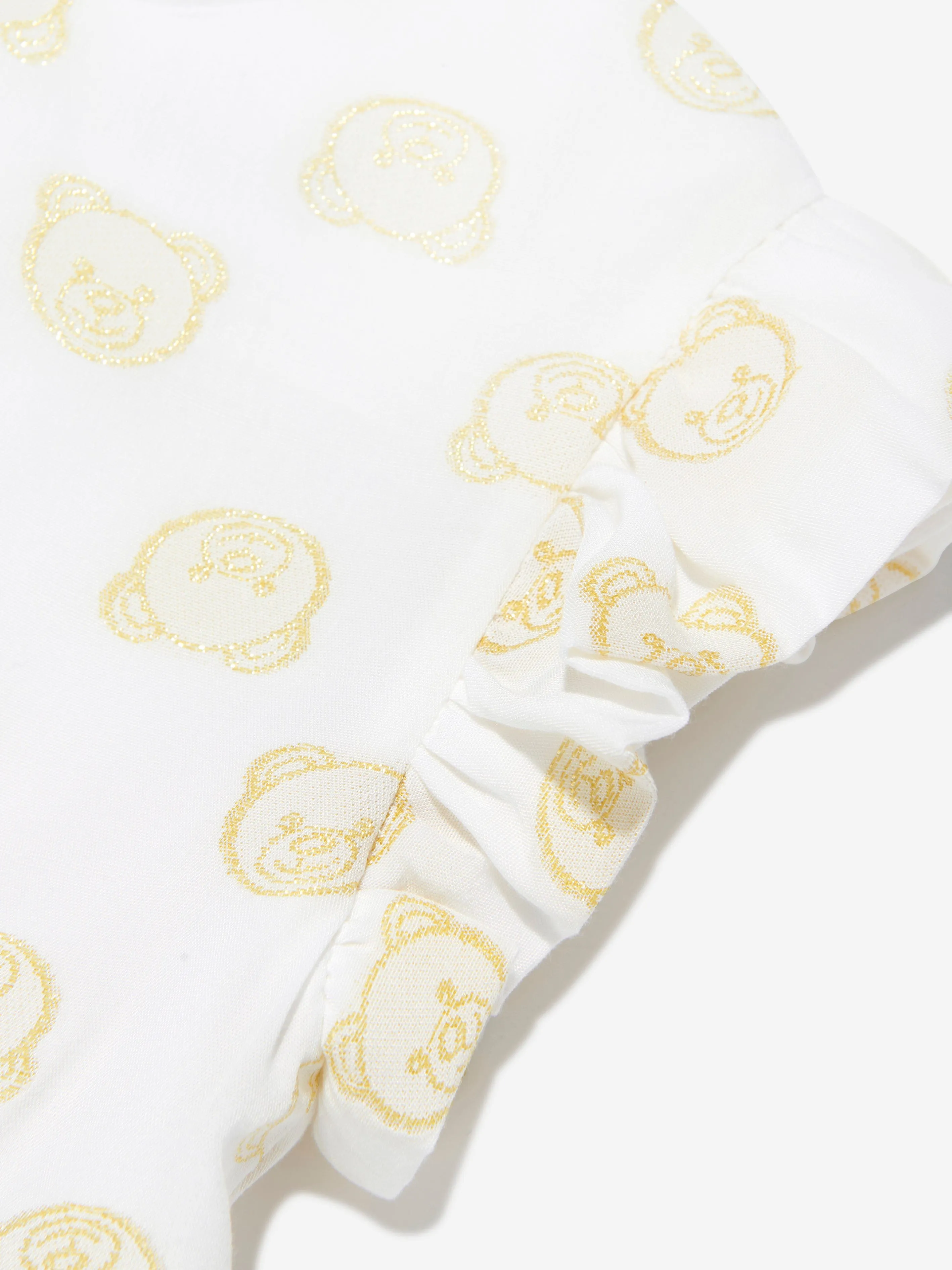 Moschino Mädchen Teddy Kopfschmuck in Weiß