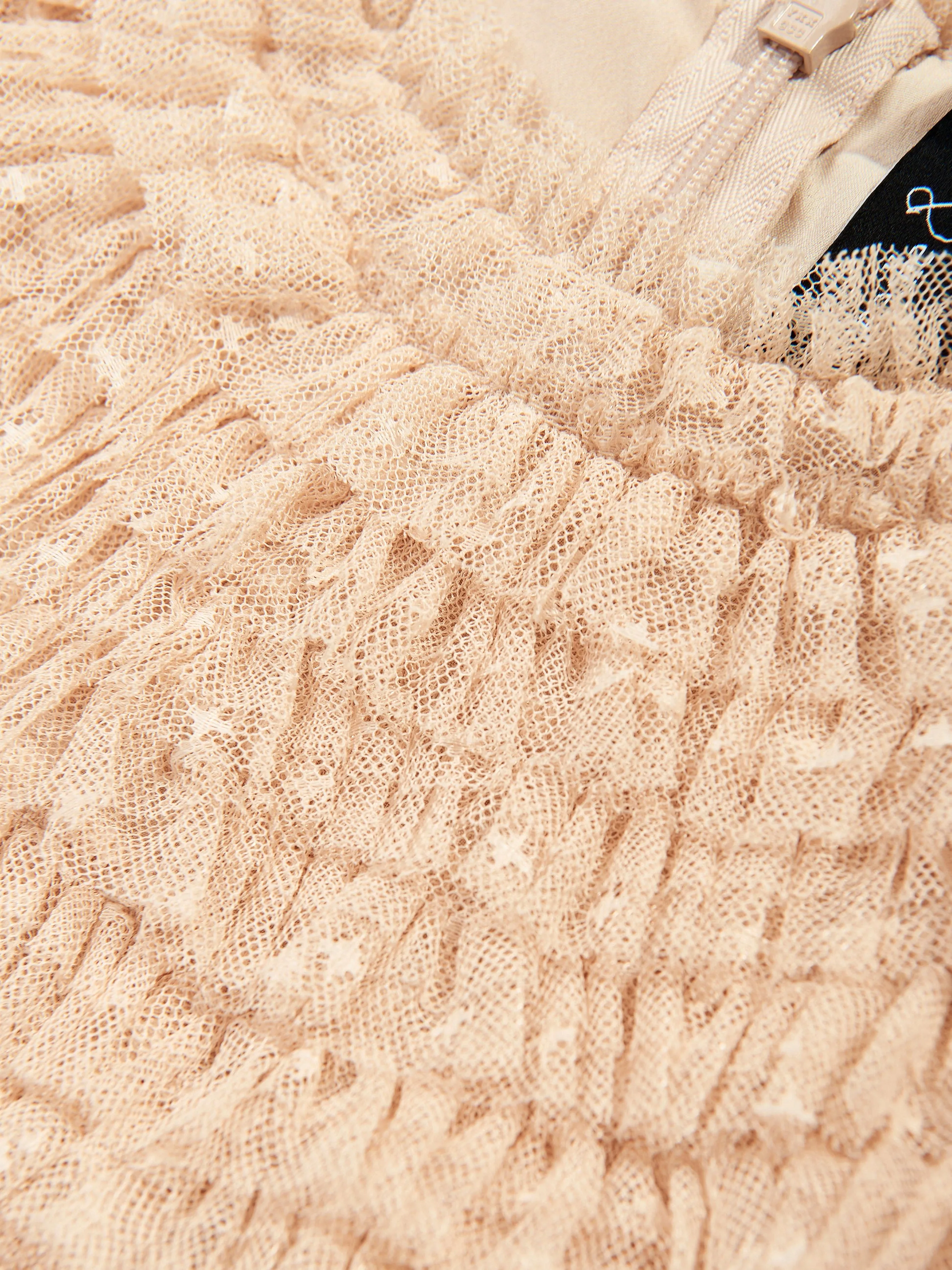 Needle & Thread Girls Wild Rose Rüschenkleid in Gold