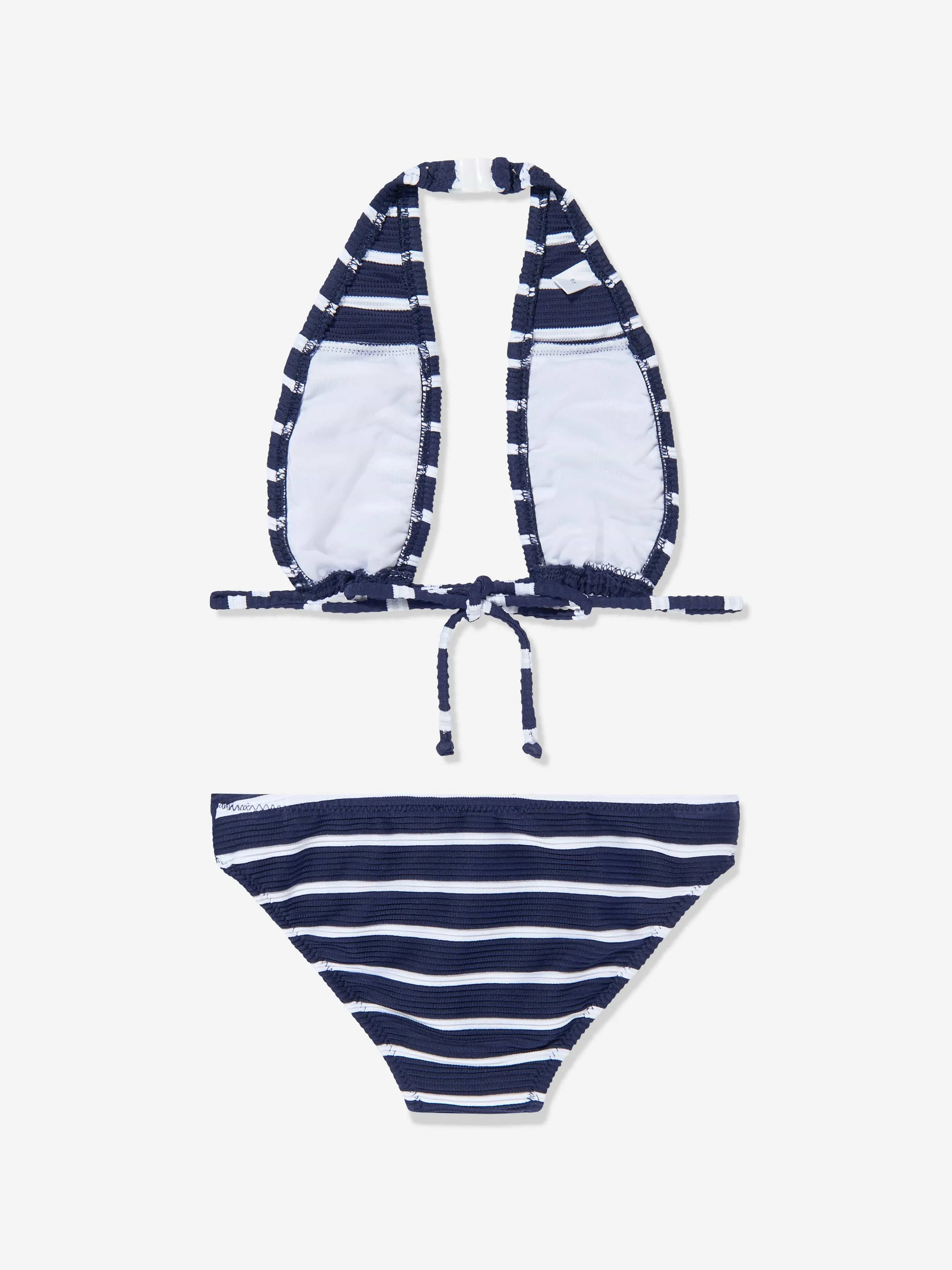 Nessi Byrd Girls Melo Bikini in Marineblau