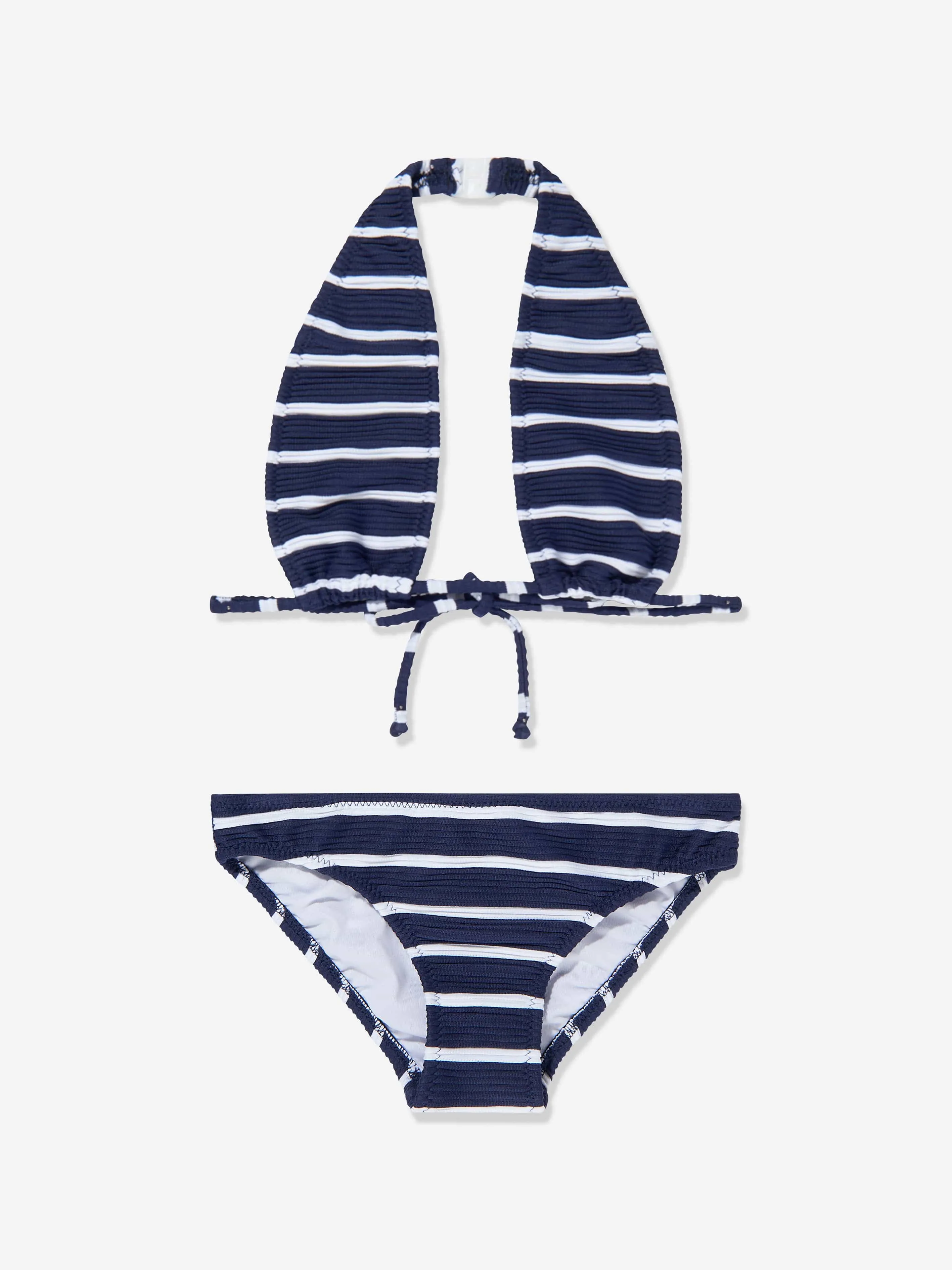 Nessi Byrd Girls Melo Bikini in Marineblau