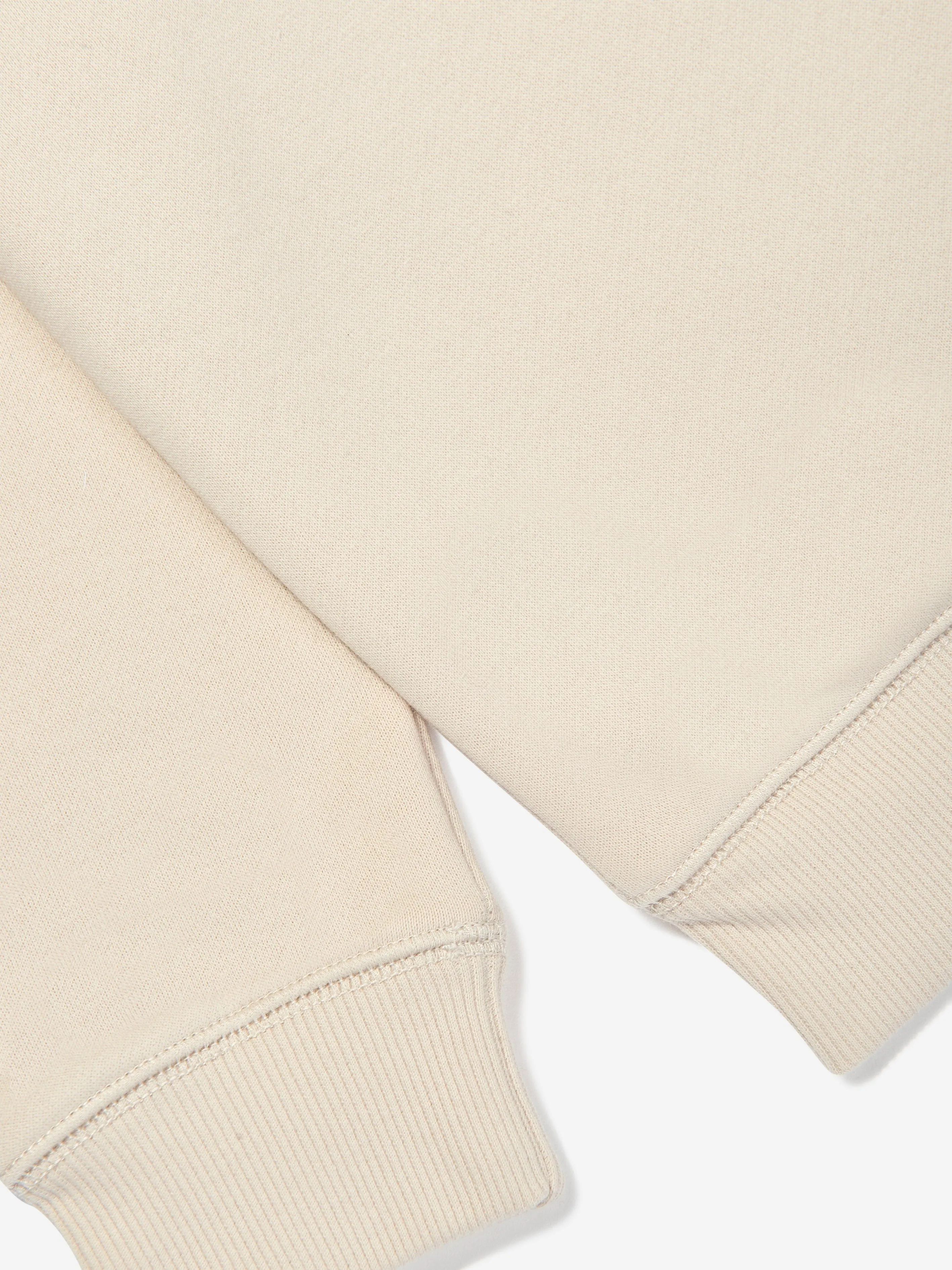 New Balance Jungen Sweatshirt mit kleinem Rückengrafik in Beige