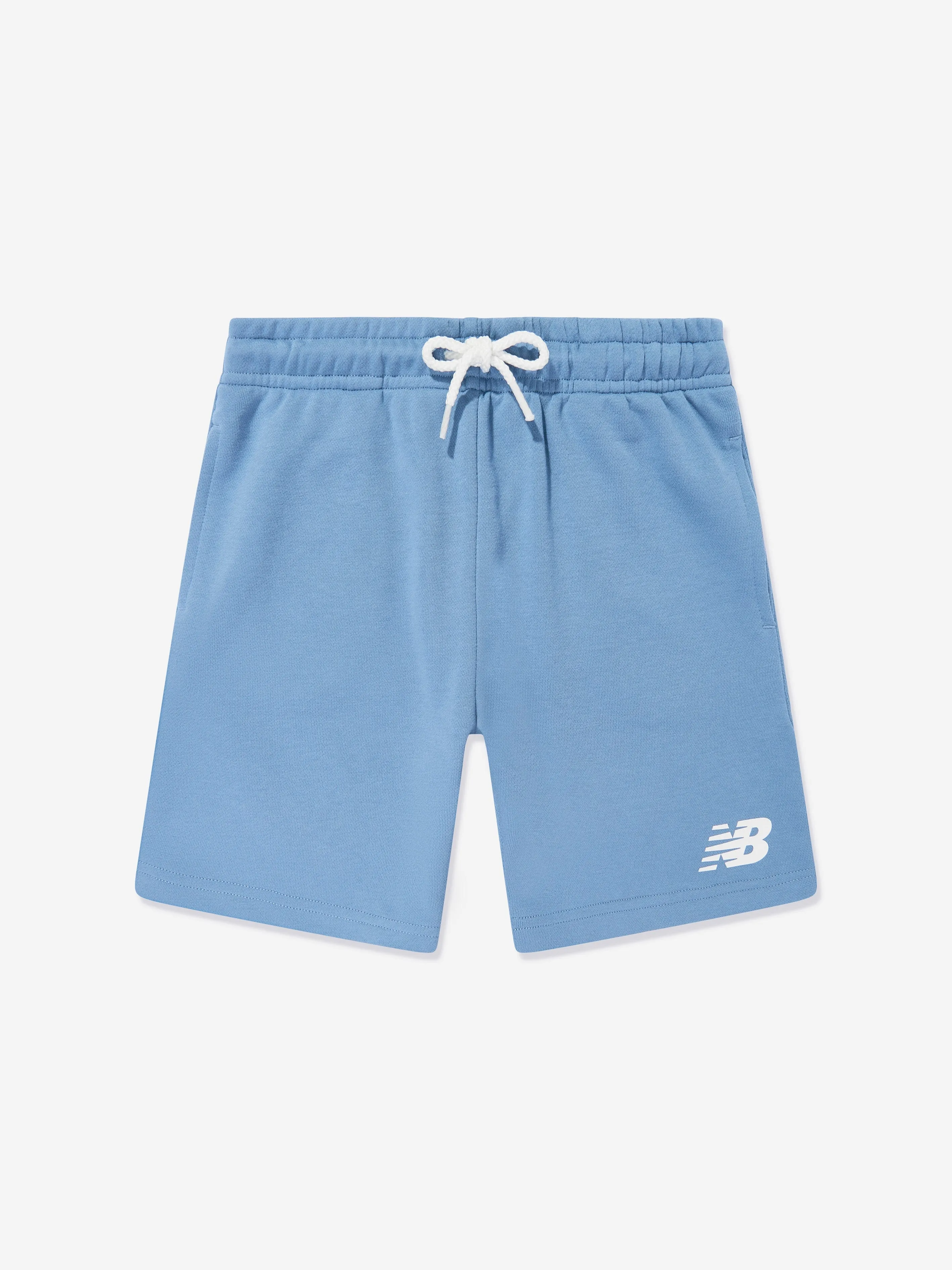 New Balance Jungen The System Grafik T-Shirt und Shorts Set in Weiß