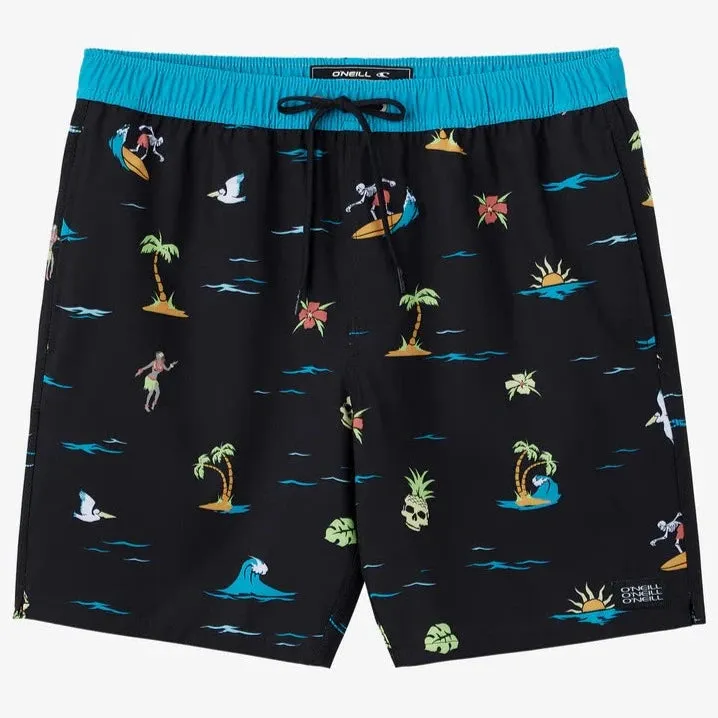 O'Neill Hermosa E Taillenbedruckte Volley Shorts 17