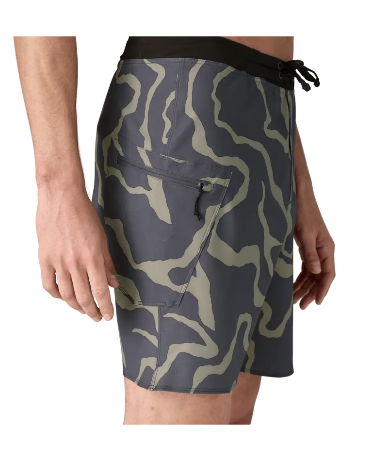 Patagonia Hydrolock Genähte 18 Zoll Boardshorts - Schmiedegrau