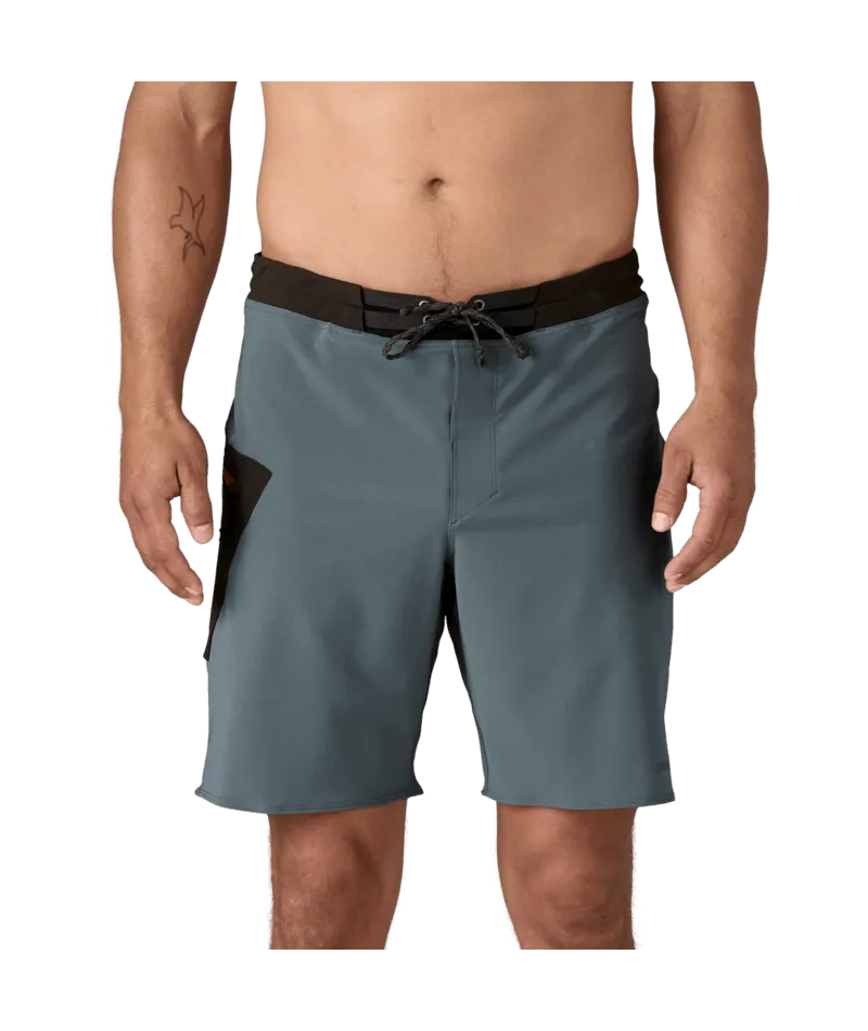 Patagonia Hydrolock Genähte 18 Zoll Boardshorts-Neues Grün
