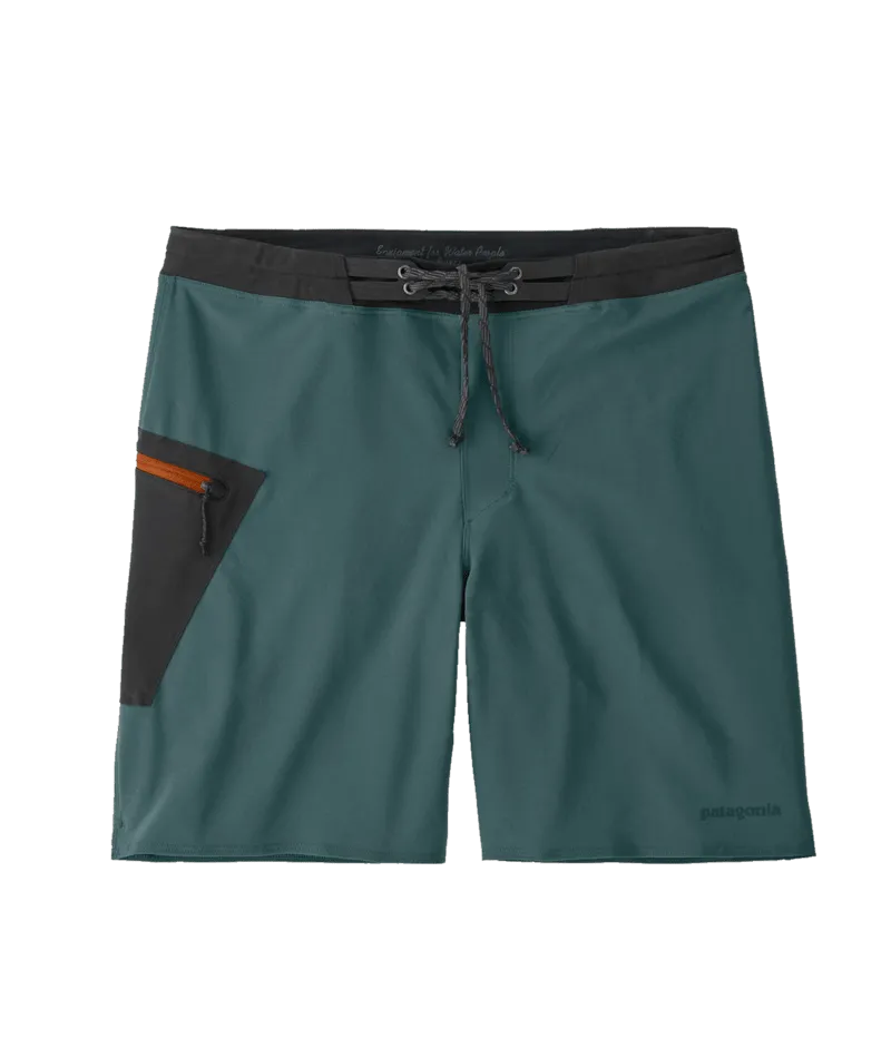 Patagonia Hydrolock Genähte 18 Zoll Boardshorts-Neues Grün
