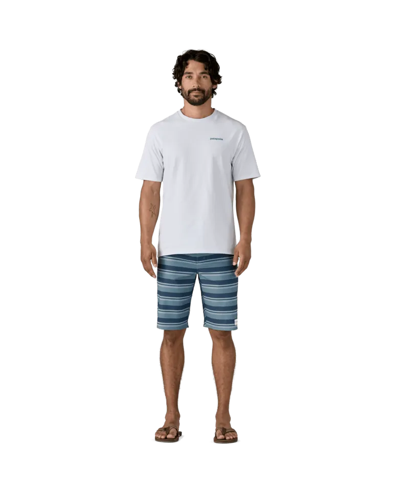 Patagonia Hydropeak 21 in Boardshorts-Twinnie Streifen: Noch Blau