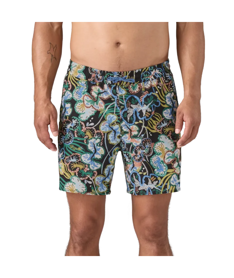 Patagonia Hydropeak Volley 16 in Boardshorts-Unterwasser: Schwarz