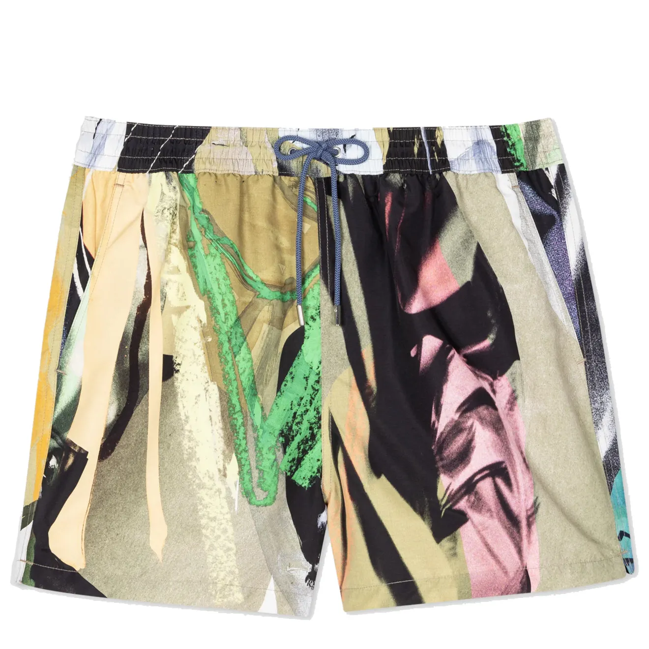 Paul Smith Life Drawing Print Badehose Mehrfarbig
