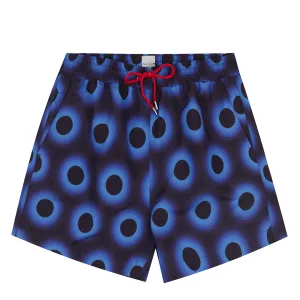 Paul Smith Badeshorts Glow Polka Schwarz