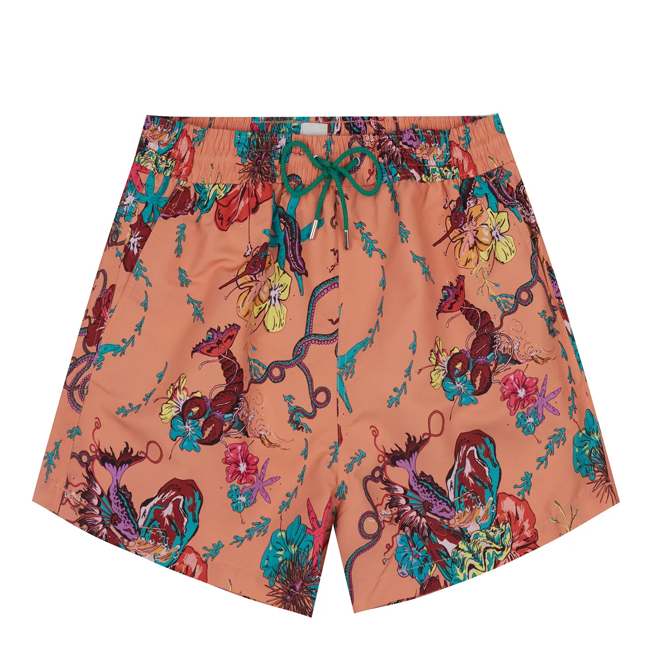 Paul Smith Schwimmhose Kraken Orange
