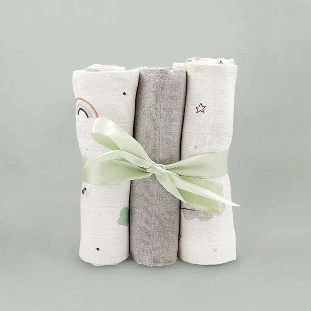 Personalisierter kleiner Luxus-Liebes-Babykorb - Neutral