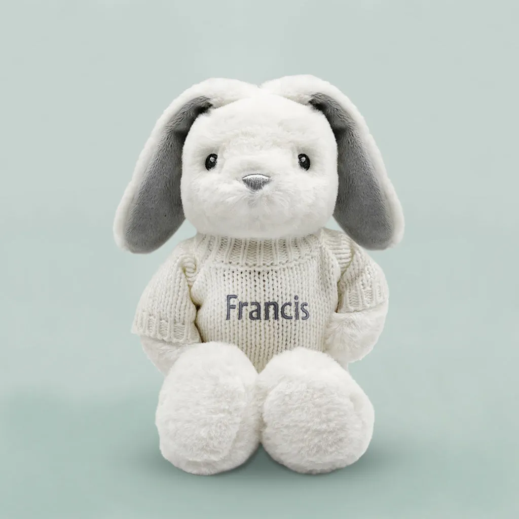 Personalisierter kleiner Luxus-Liebes-Babykorb - Neutral