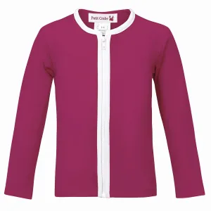 Petit Crabe Mulberry Stern-Reißverschluss UV-Badehemd Langarm Petit-Crabe