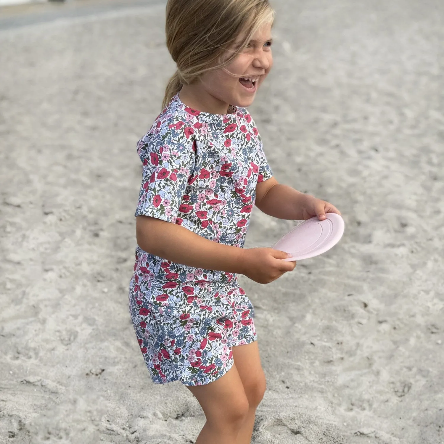 Petit Crabe Poppy & Daisy P Alexa Badeshorts - Hergestellt aus Liberty© Stoff Petit-Crabe