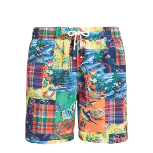 Polo Ralph Lauren 14,5 cm Traveller Badehose Heritage Patchwork