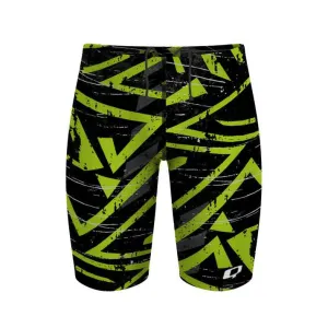 Q Swimwear Grün Glitch Jammer