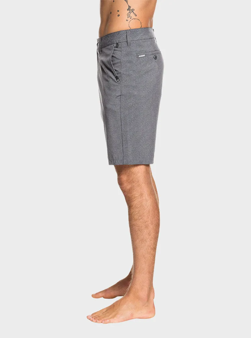 Quiksilver Union Heather Amphibian 20 Shorts-Schwarz