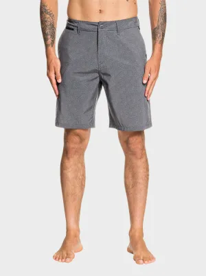 Quiksilver Union Heather Amphibian 20 Shorts-Schwarz