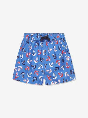 Rachel Riley Baby Boys Anker-Badeshorts in Blau
