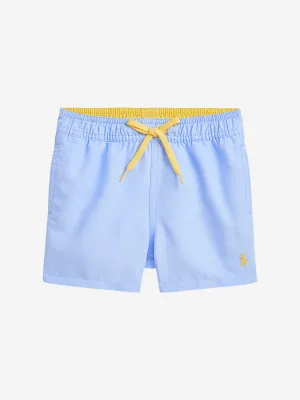 Ralph Lauren Baby Boys Logo Badeshorts in Blau