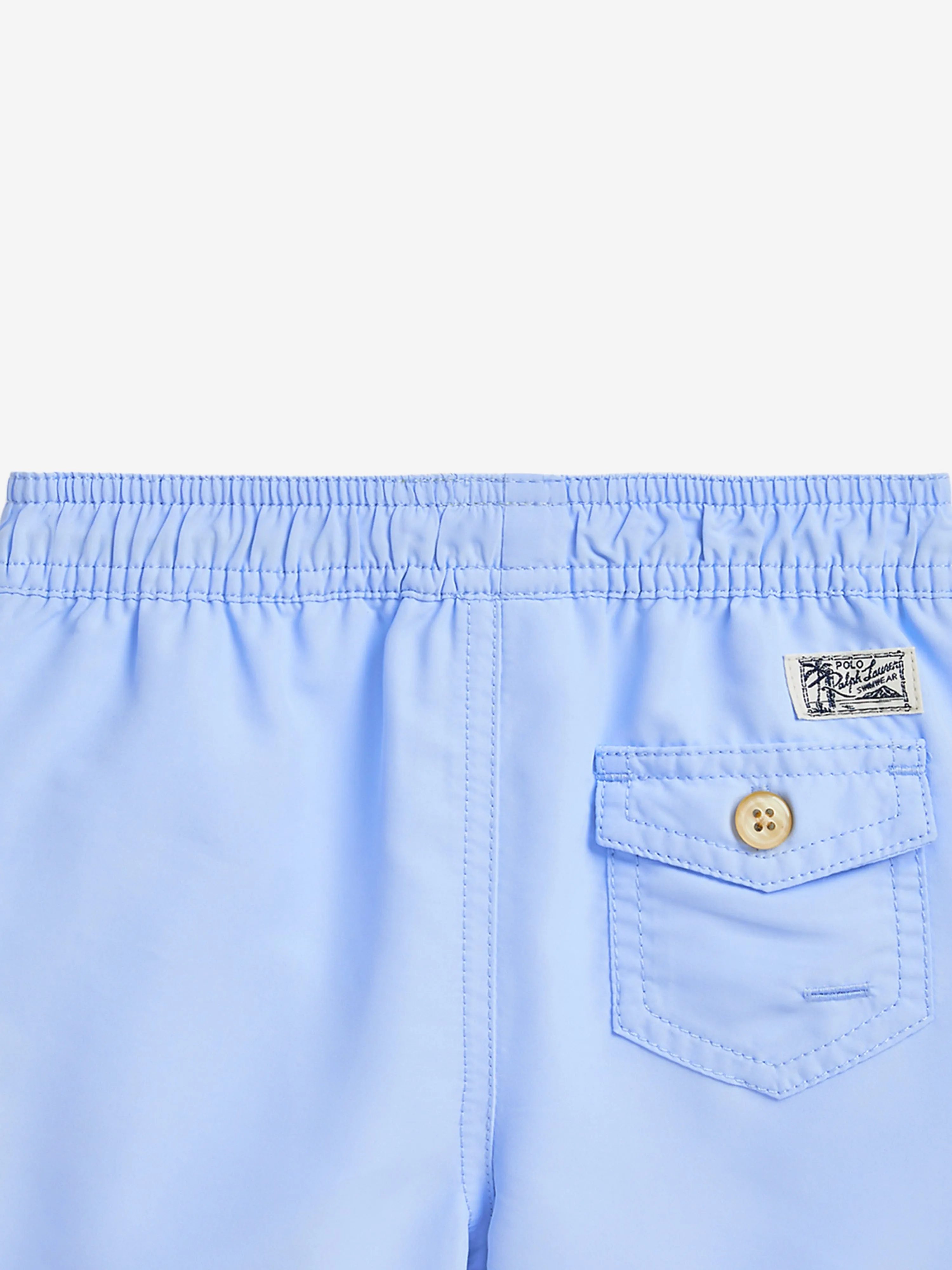 Ralph Lauren Baby Boys Logo Badeshorts in Blau