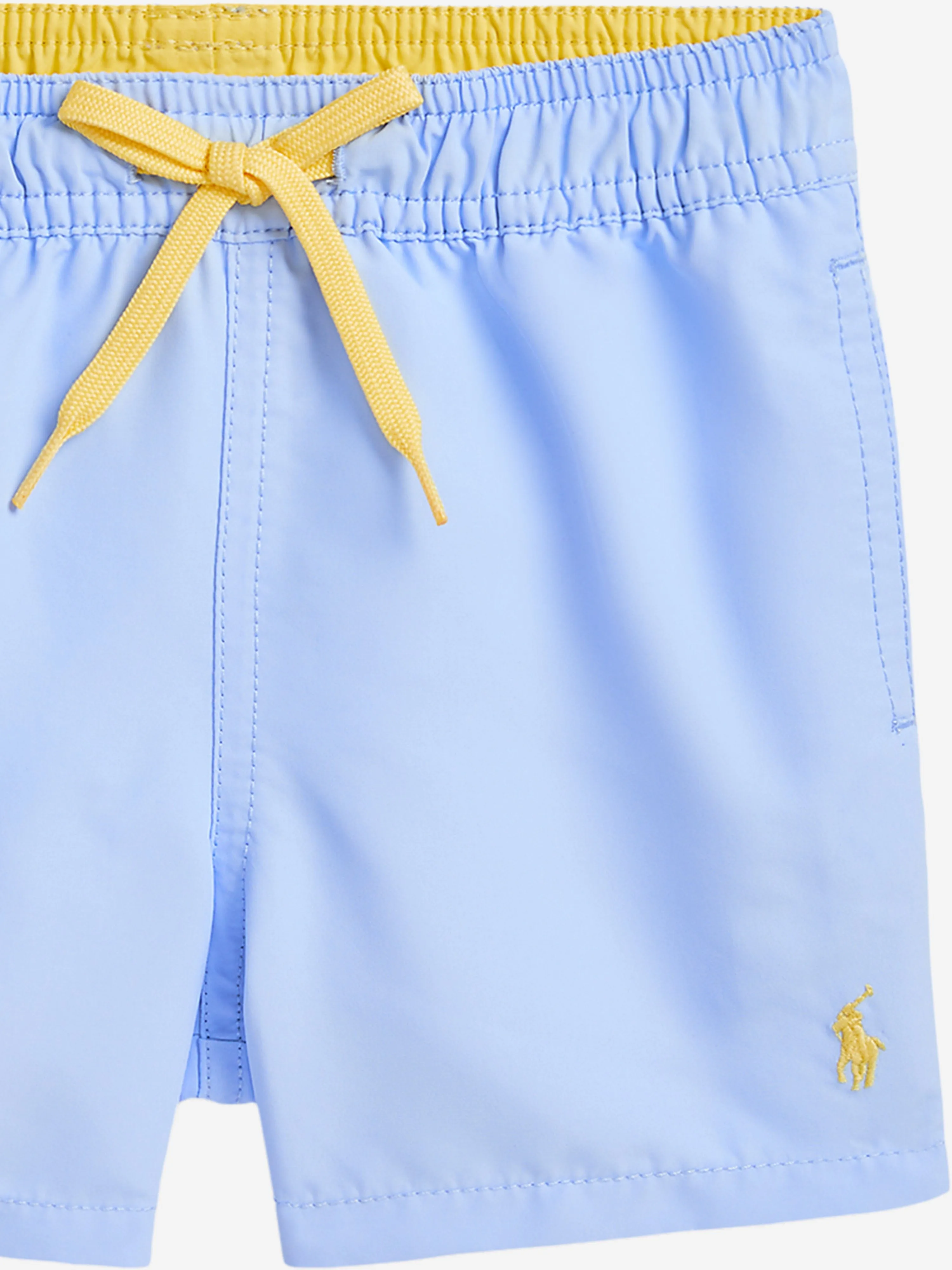 Ralph Lauren Baby Boys Logo Badeshorts in Blau