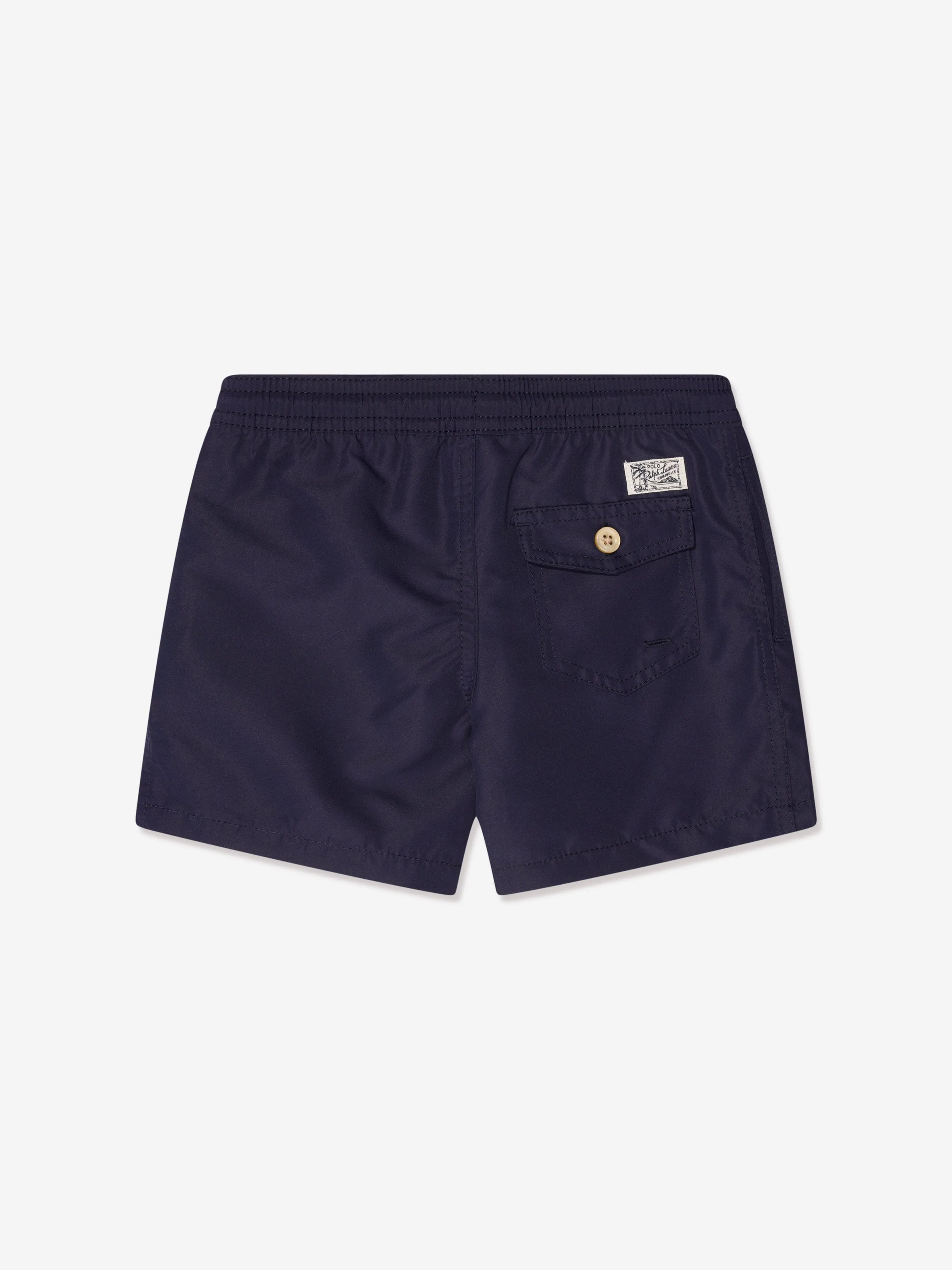 Ralph Lauren Jungen Logo Badeshorts in Marine